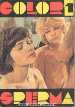 COLOR SPERMA 01 1970s porno magazine - MFF Threeway with Teenage girls